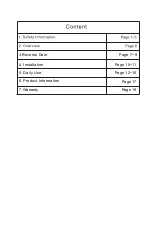 Предварительный просмотр 2 страницы Euromaid ETM221W User Manual