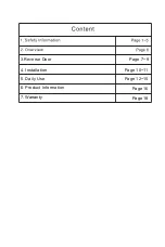 Предварительный просмотр 3 страницы Euromaid ETM311W User Manual