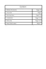 Предварительный просмотр 2 страницы Euromaid ETM87W User Manual