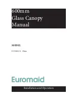 Предварительный просмотр 1 страницы Euromaid EUC60GS Installation And Operation Manual