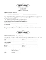 Предварительный просмотр 7 страницы Euromaid EUC60GS Installation And Operation Manual