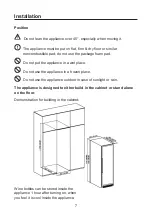 Предварительный просмотр 7 страницы Euromaid EWC171IB User Manual