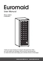 Preview for 1 page of Euromaid EWC84FS User Manual