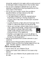 Preview for 11 page of Euromaid EWD8045 User Manual