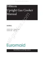 Preview for 1 page of Euromaid GWH50LP Manual