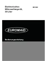 Предварительный просмотр 29 страницы Euromaid MCG30 Installation And Operation Manual