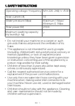 Preview for 5 page of Euromaid MW7140 Installation And Operating Instructions Manual