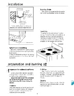 Preview for 8 page of Euromaid SC205 Installation And Operating Manual