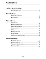 Preview for 4 page of Euromaid WMD107 User Manual