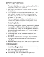 Preview for 7 page of Euromaid WMD107 User Manual