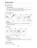 Preview for 16 page of Euromaid WMD107 User Manual