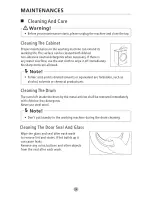 Preview for 27 page of Euromaid WMD107 User Manual