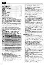 Предварительный просмотр 4 страницы Euromate 107433 Original Instructions Manual