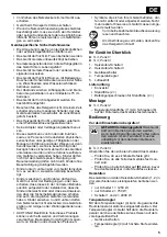 Предварительный просмотр 5 страницы Euromate 107433 Original Instructions Manual