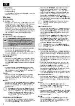 Preview for 8 page of Euromate 107439 Original Instructions Manual