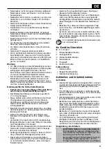 Preview for 5 page of Euromate 357807 Instruction Manual