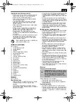 Предварительный просмотр 19 страницы Euromate 477573 Instruction Manual