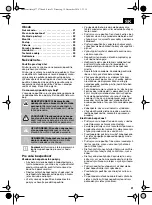 Предварительный просмотр 21 страницы Euromate 477573 Instruction Manual