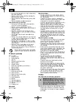 Предварительный просмотр 22 страницы Euromate 477573 Instruction Manual