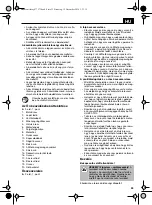 Предварительный просмотр 33 страницы Euromate 477573 Instruction Manual