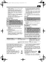 Предварительный просмотр 41 страницы Euromate 477573 Instruction Manual