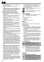 Preview for 34 page of Euromate 482178 Original Instructions Manual