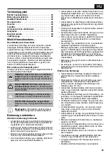 Preview for 43 page of Euromate 482178 Original Instructions Manual