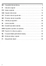 Preview for 2 page of Euromate 482181 Original Instructions Manual