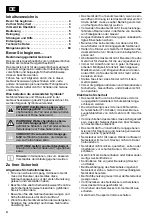 Preview for 4 page of Euromate 482181 Original Instructions Manual