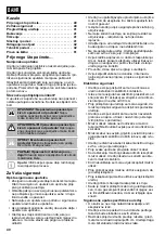 Preview for 40 page of Euromate 482181 Original Instructions Manual