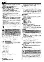 Предварительный просмотр 22 страницы Euromate 482235 Manual