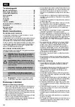 Предварительный просмотр 30 страницы Euromate 482235 Manual