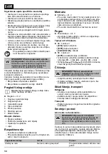 Предварительный просмотр 34 страницы Euromate 482235 Manual