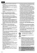 Предварительный просмотр 10 страницы Euromate 482274 Original Instructions Manual