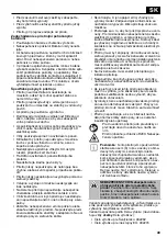 Предварительный просмотр 49 страницы Euromate 482274 Original Instructions Manual