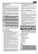 Предварительный просмотр 11 страницы Euromate 609538 Instruction Manual