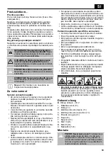 Предварительный просмотр 19 страницы Euromate 609538 Instruction Manual