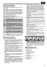 Предварительный просмотр 21 страницы Euromate 609538 Instruction Manual