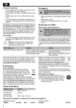 Предварительный просмотр 6 страницы Euromate Tonder 476109 Original Instructions Manual