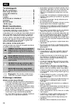 Предварительный просмотр 36 страницы Euromate Tonder 476109 Original Instructions Manual