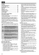 Предварительный просмотр 40 страницы Euromate Tonder 476109 Original Instructions Manual