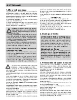 Preview for 5 page of Euromatic AGC 1100/60 Operating Instructions Manual