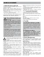 Preview for 9 page of Euromatic AGC 1100/60 Operating Instructions Manual