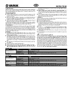 Preview for 11 page of Euromatic AGC 1100/60 Operating Instructions Manual