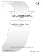 Preview for 1 page of Euromatic Euro 105 Installation And Servicing Instructions