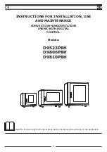 Предварительный просмотр 9 страницы Euromax D9523PBH Instructions For Installation, Use And Maintenance Manual