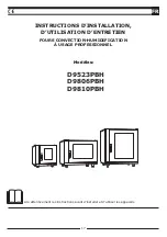 Предварительный просмотр 17 страницы Euromax D9523PBH Instructions For Installation, Use And Maintenance Manual