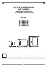 Предварительный просмотр 33 страницы Euromax D9523PBH Instructions For Installation, Use And Maintenance Manual