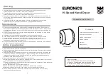 Euronics EH21 Operation Instruction предпросмотр