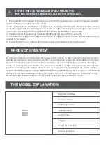 Preview for 2 page of Euronics RAC User Manual/Instructions